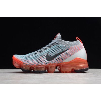 Nike Bayan Air Vapormax Flyknt 3.0 Koyu Gri / Turuncu / Kırmızı Koşu Ayakkabısı Türkiye - SS553J3Y